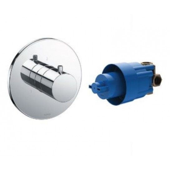 Van chuyển hướng TOTO TBV01104B/TBN01103B 3 đường nước kèm phụ kiện âm tường