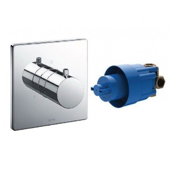 Van chuyển hướng TOTO TBV02103B/TBN01102B 2 đường nước kèm phụ kiện âm tường