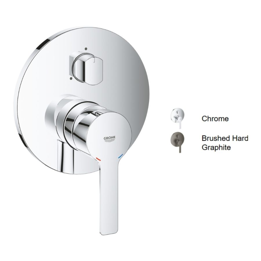 Van nóng lạnh kèm chuyển hướng 3 đường Lineare GROHE 24095001