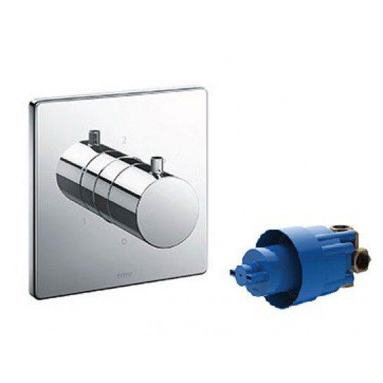 Van chuyển hướng TOTO TBV02102B/TBN01101B 3 đường nước kèm phụ kiện âm tường