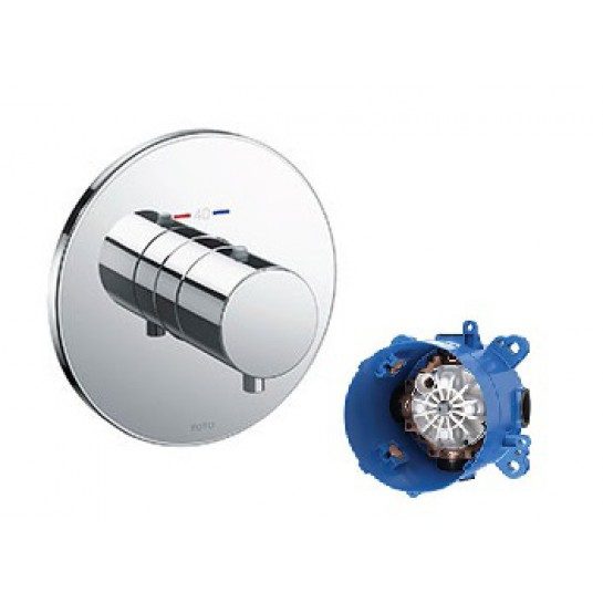 Van điều chỉnh TOTO TBV01406B/TBN01001B nhiệt độ kèm phụ kiện âm tường
