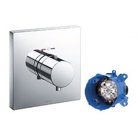 Van điều chỉnh TOTO TBV02402B/TBN01001B nhiệt độ kèm phụ kiện âm tường