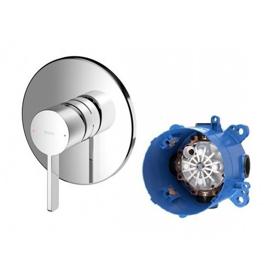 Van gật gù TOTO TBG11303V/TBN01001B điều chỉnh nóng lạnh kèm phụ kiện âm tường