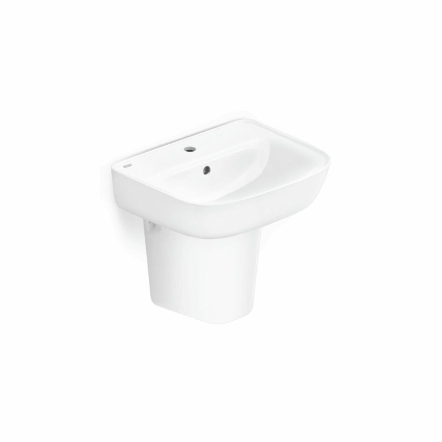 Chậu lavabo American Standard VF-0262+VF-7062 treo tường chân lửng Loven (VF0262 + VF7062)