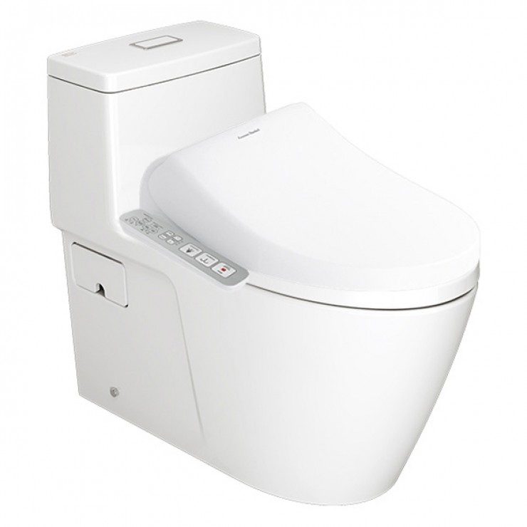 Bồn cầu 1 khối American Standard VF-1808PL (VF1808PL) nắp điện tử