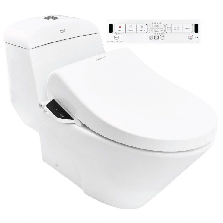 Bồn cầu 1 khối American Standard VF-2011PR (VF2011PR) nắp điện tử