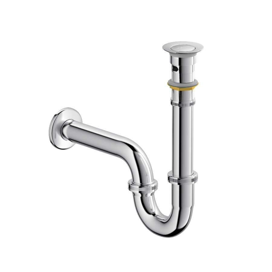 Bộ Xả Lật + Ống Thải Chữ P Viglacera VG814