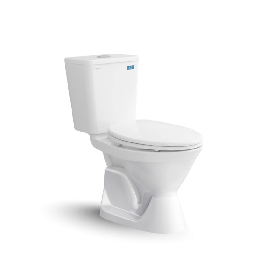 Bồn cầu 2 khối Viglacera VI66M nắp thường / nắp êm