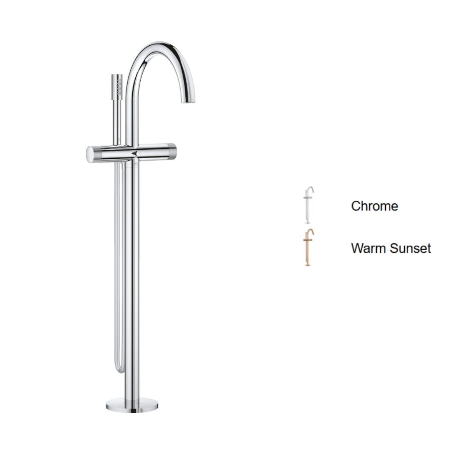 Vòi bồn tắm đặt sàn nóng lạnh Atrio GROHE 25229000
