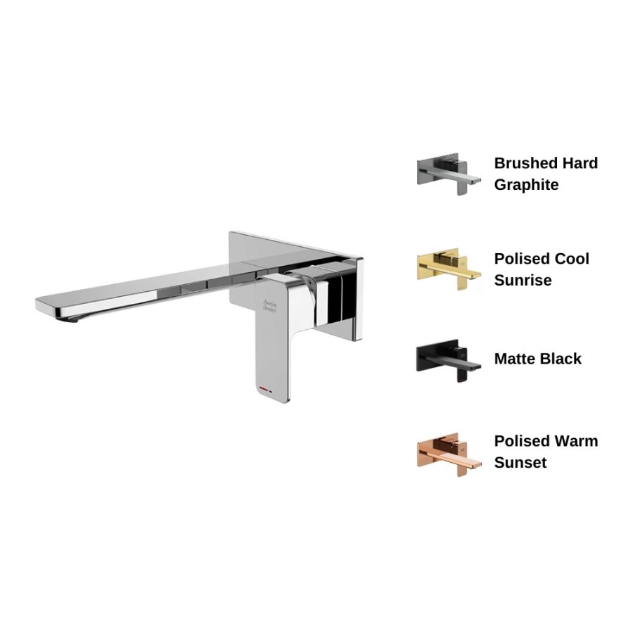 Vòi lavabo âm tường American Standard WF-1304 (WF1304) nóng lạnh Evolution