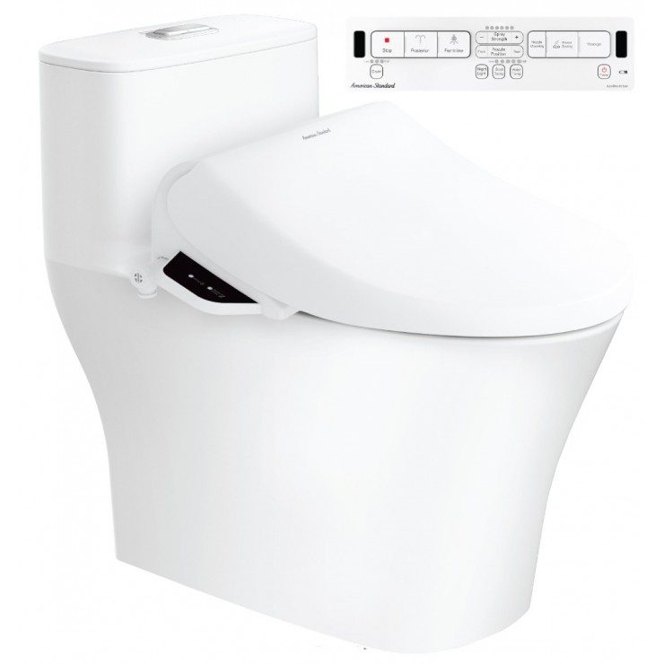 Bồn cầu 1 khối American Standard WP-1880PR (WP1880PR) nắp điện tử