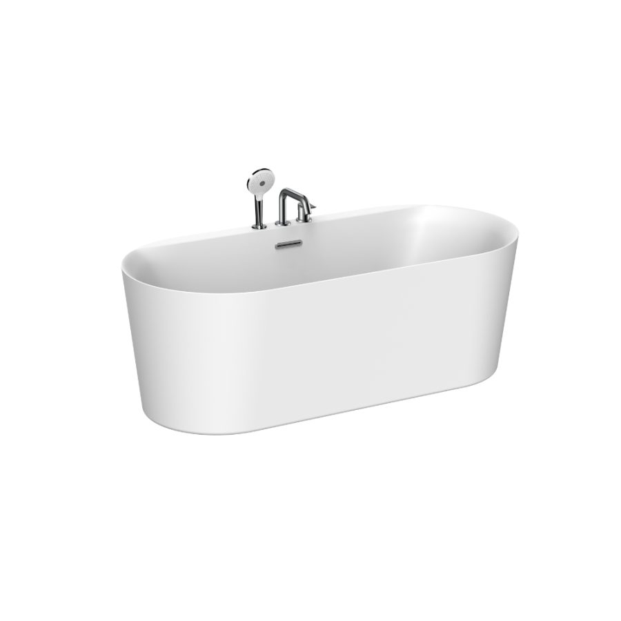 Bồn tắm đặt sàn 1m7 JOMOO YC01217-1A01-1 (gồm bộ vòi)